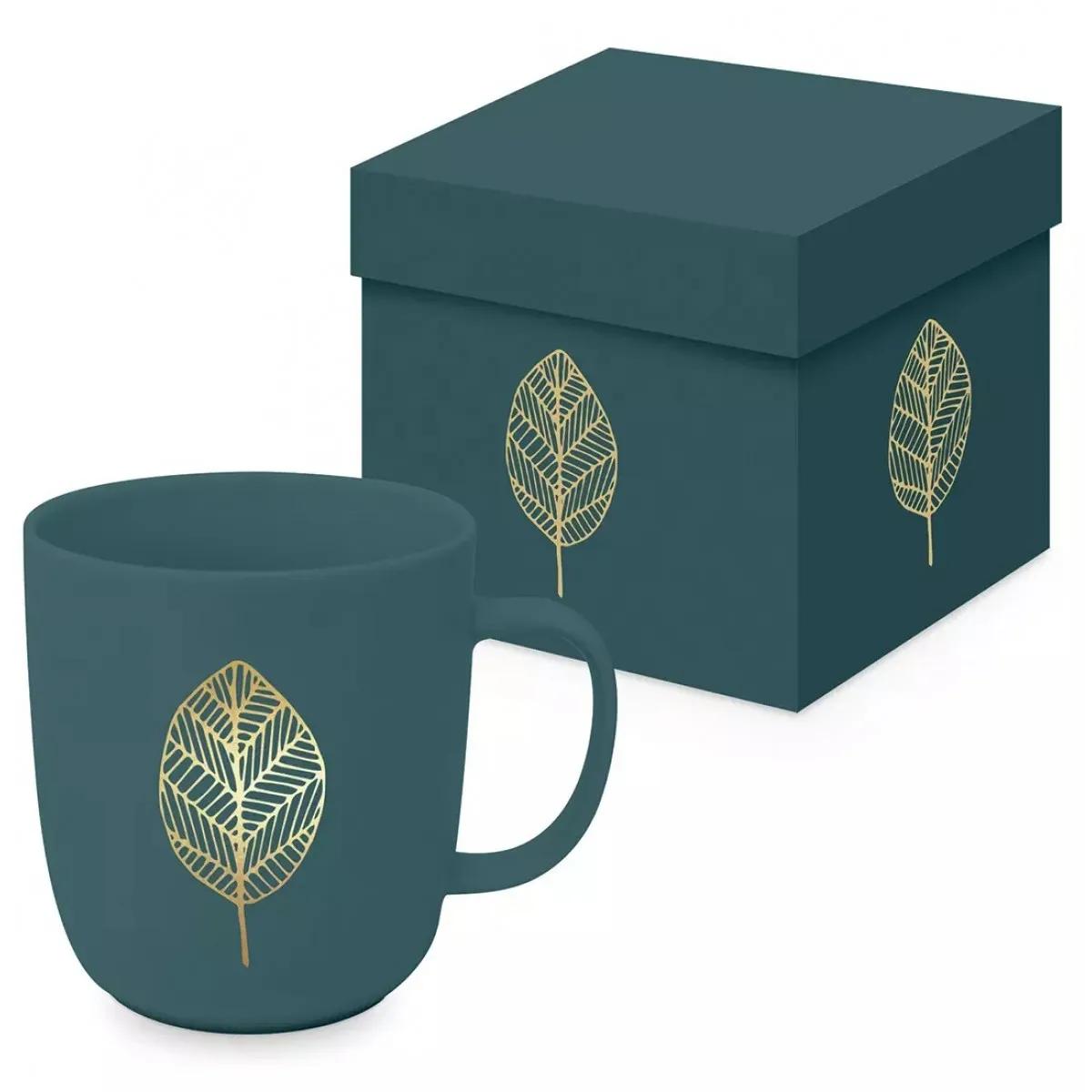 Velika porcelanska šolja LIŠĆE 