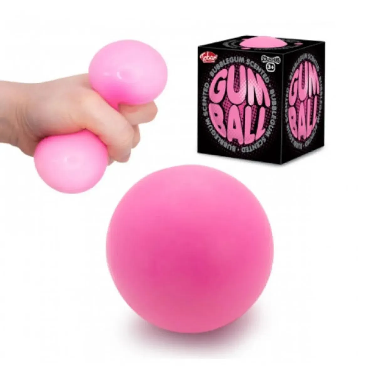 Antistres loptica SCRUNCHEMS - BUBBLEGUM 