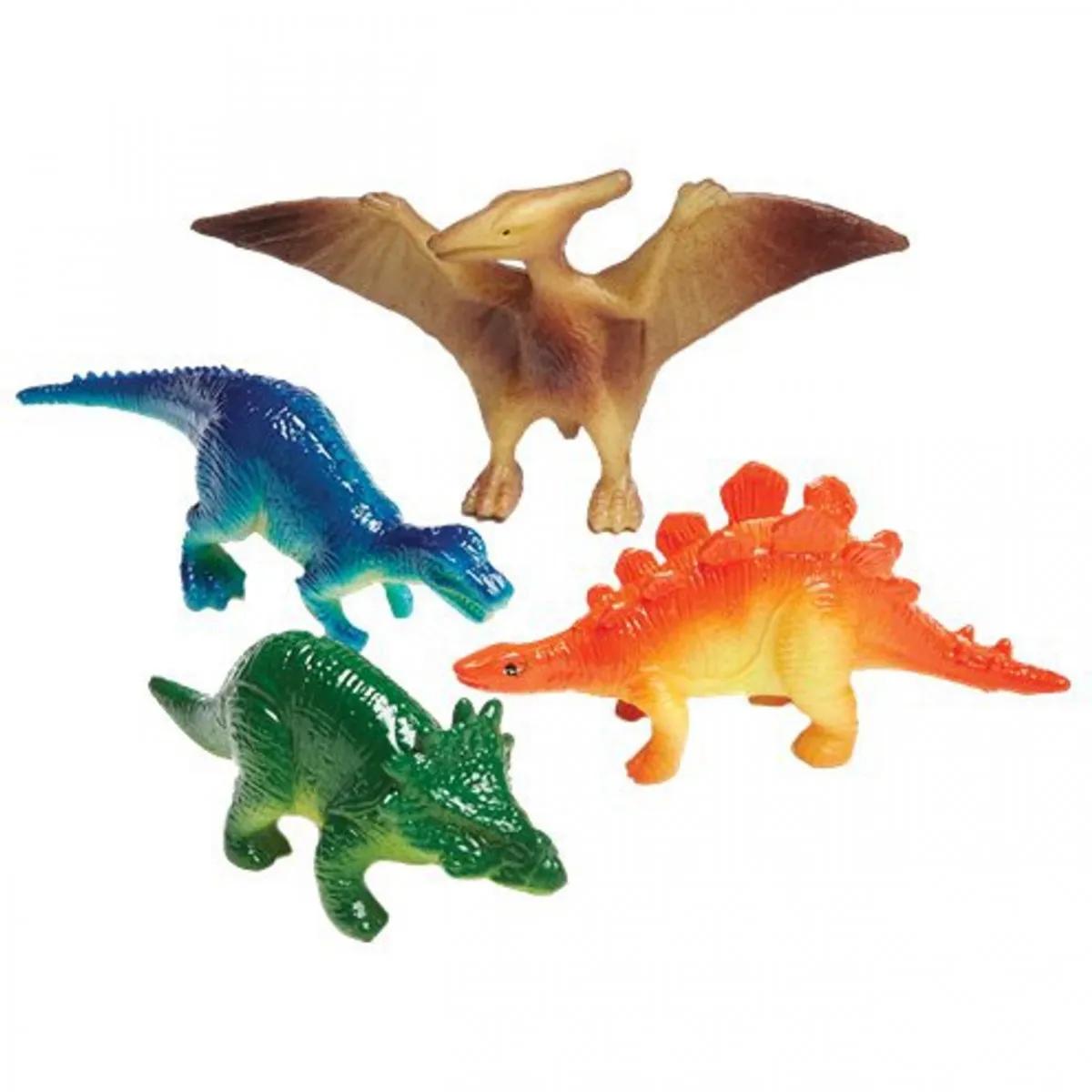 Set četiri igračke DINOSAURUSI 