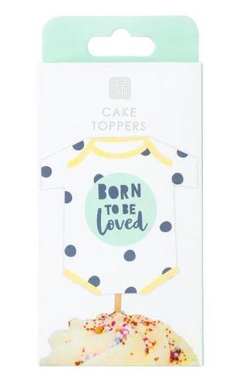 Dekoracija za tortu BORN TO BE LOVED 