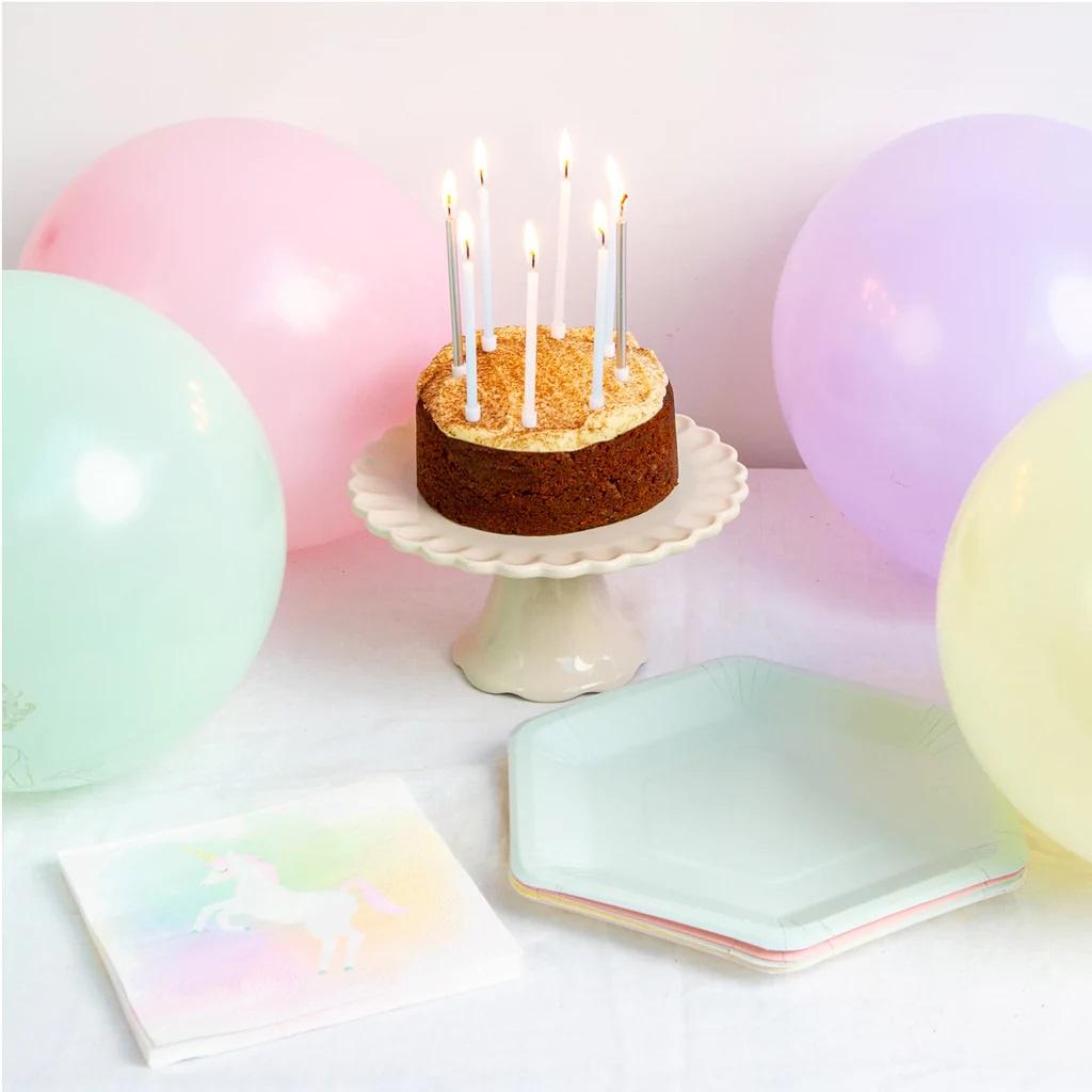 Tanjirići 26 cm WE HEART PASTEL 8 kom 