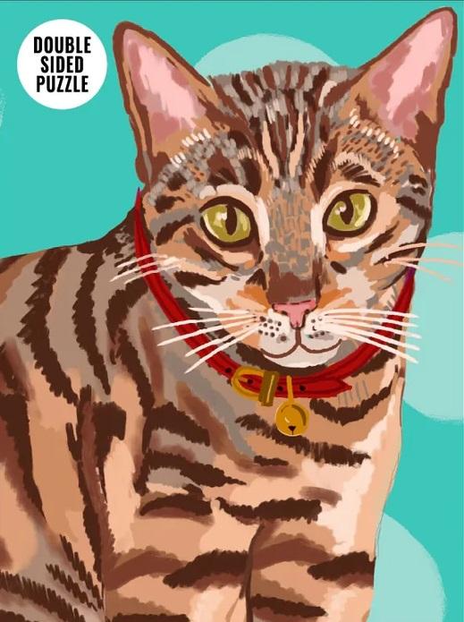 Dvostrana slagalica BENGALSKA MAČKA - 100kom 