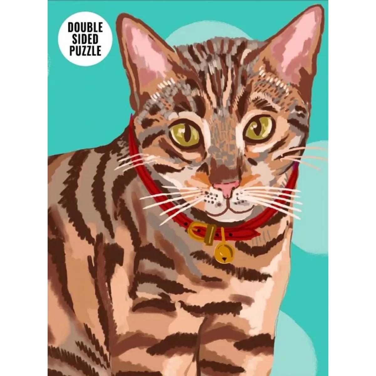 Dvostrana slagalica BENGALSKA MAČKA - 100kom 