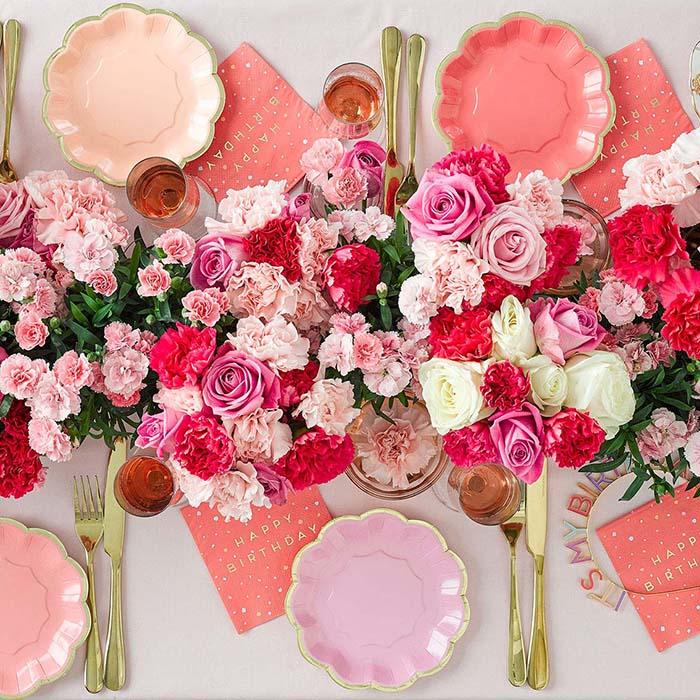 Salvete ROSE 25x25cm, 16 kom 