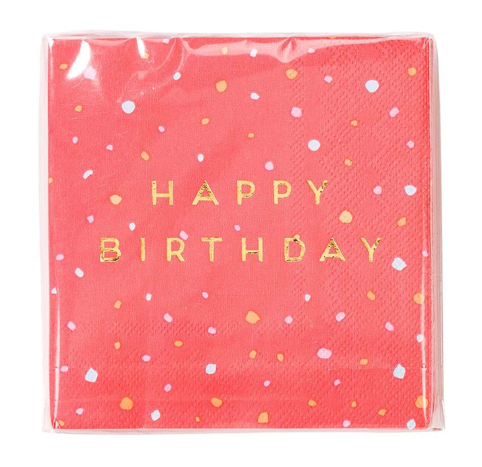 Salvete ROSE 25x25cm, 16 kom 