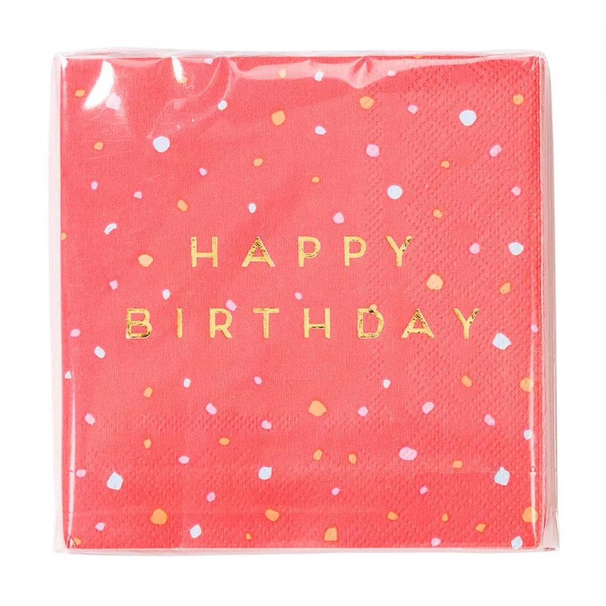 Salvete ROSE 25x25cm, 16 kom 