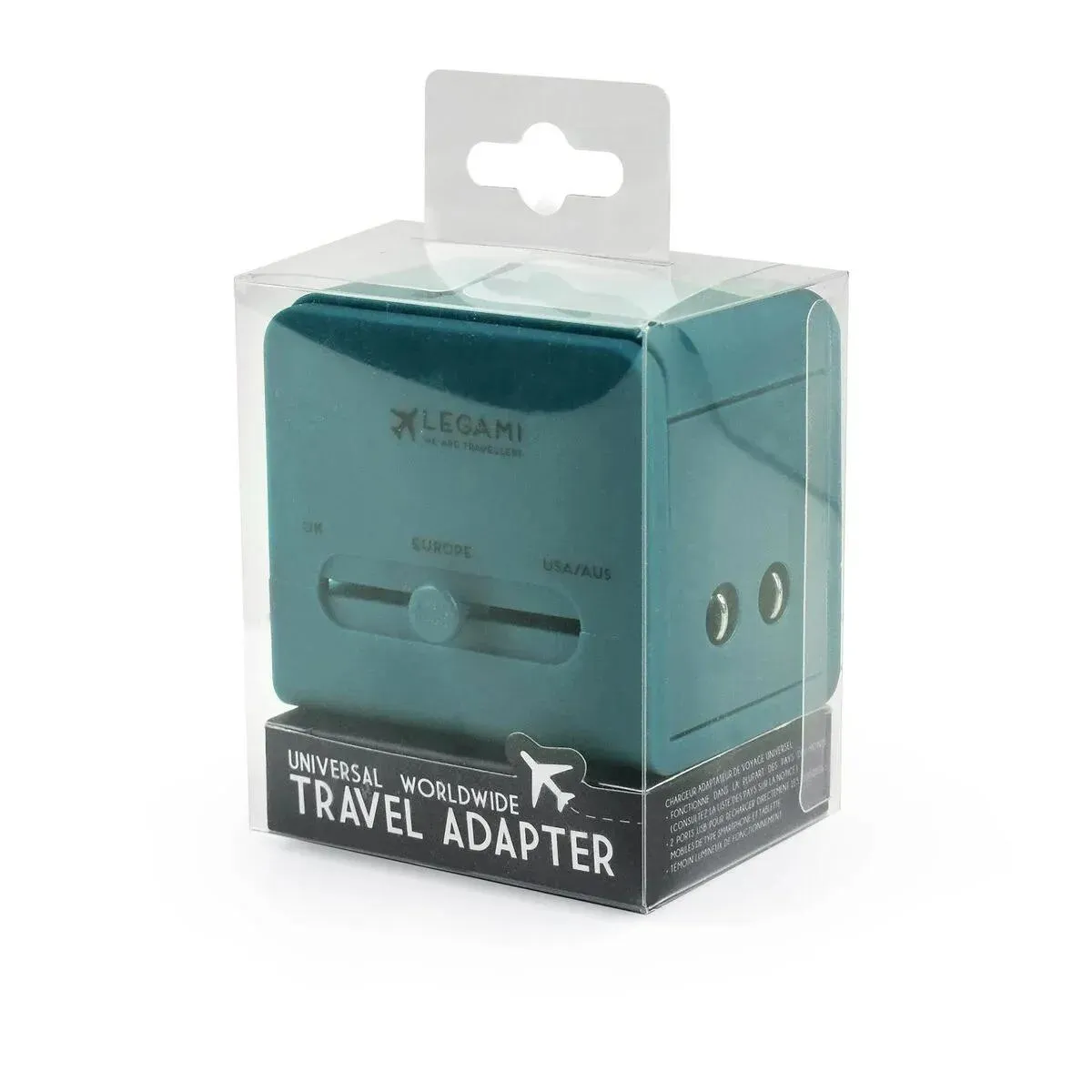 Univerzalni putni adapter sa 2 USB priključka TRAVEL 
