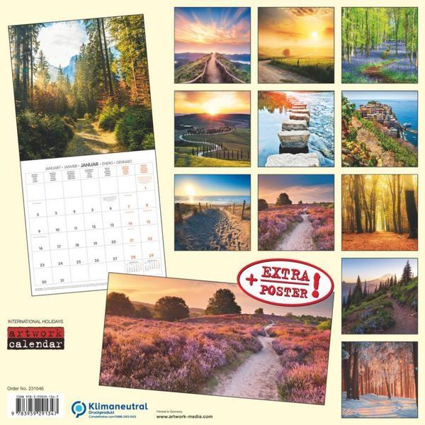 Zidni kalendar za 2023 PUTEVI I ALEJE 