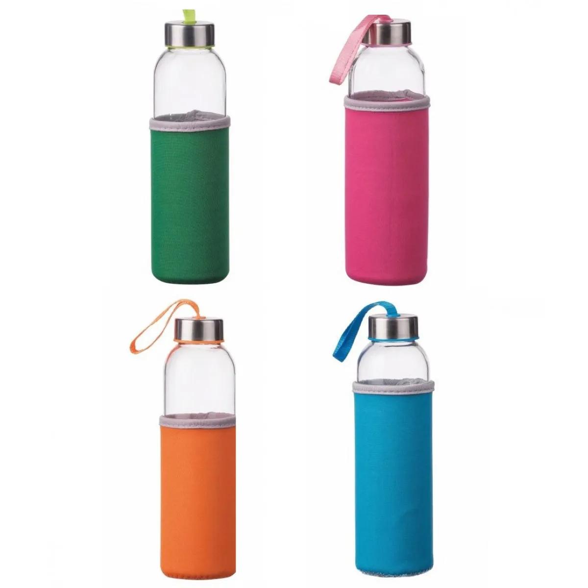 Staklena flašica za vodu 500ml 