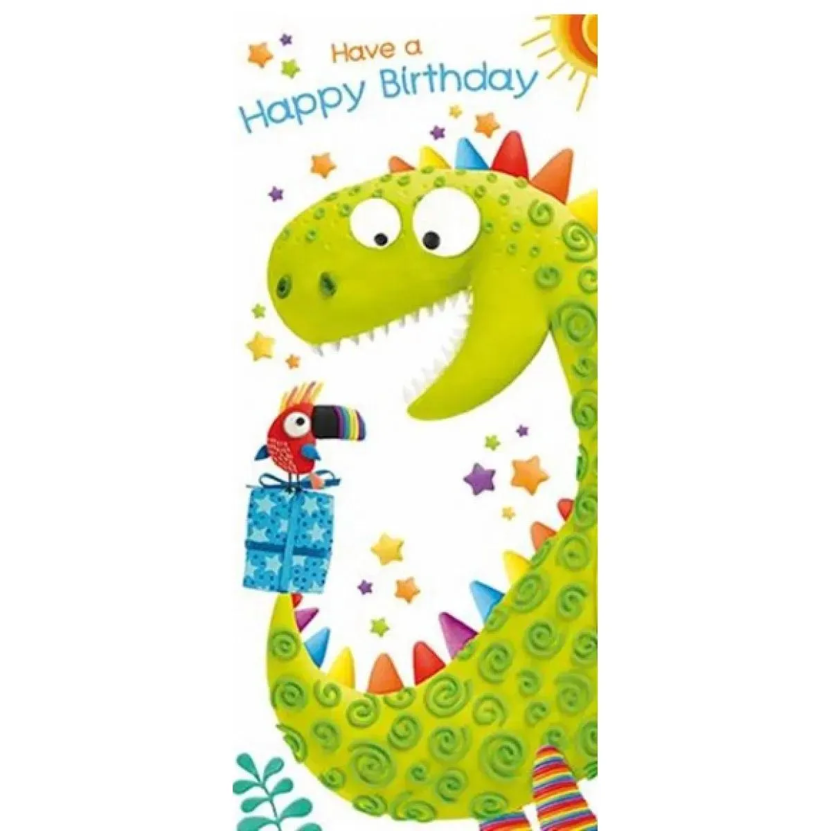 Rođendanska čestitka DINOSAUR 