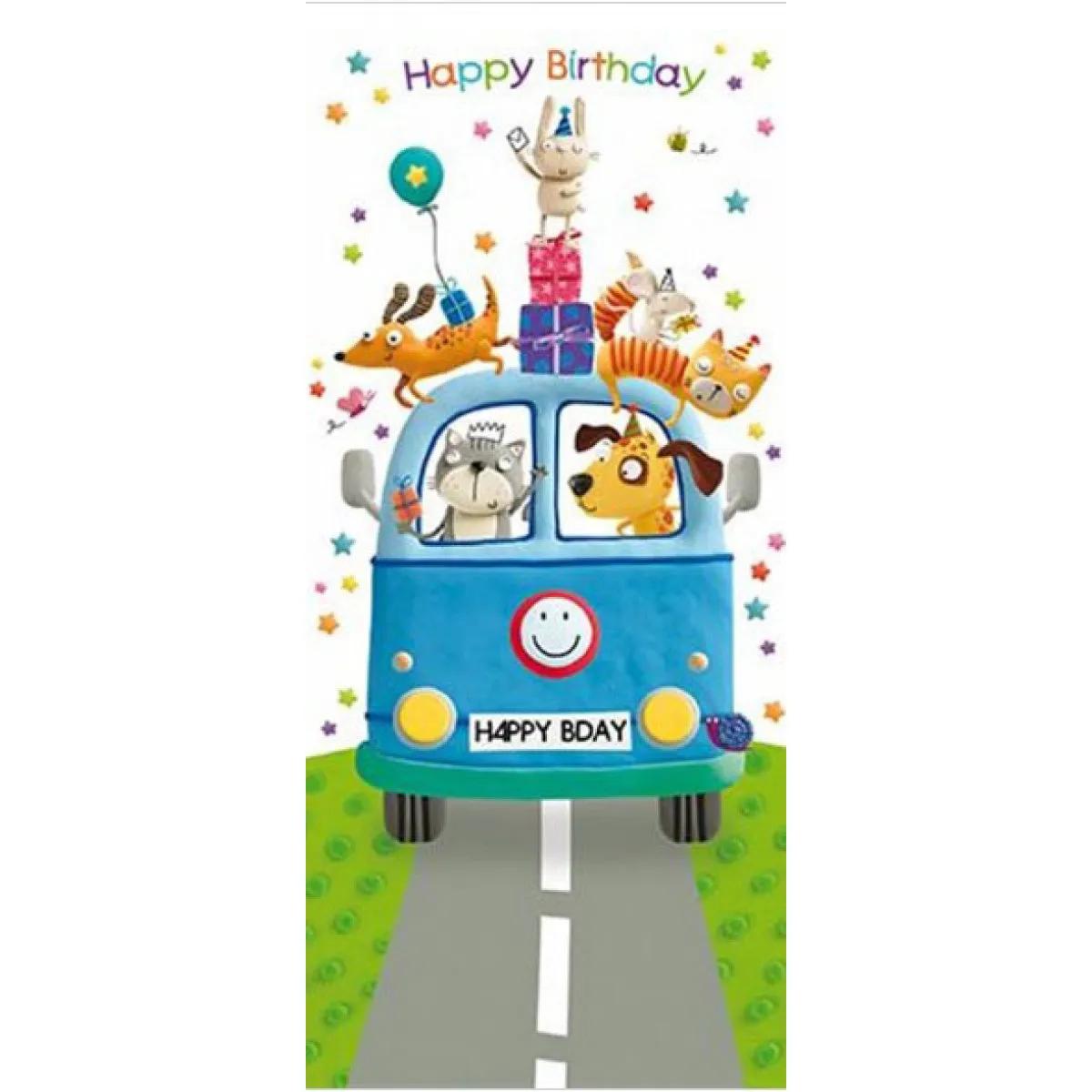 Rođendanska čestitka BIRTHDAY BUS 