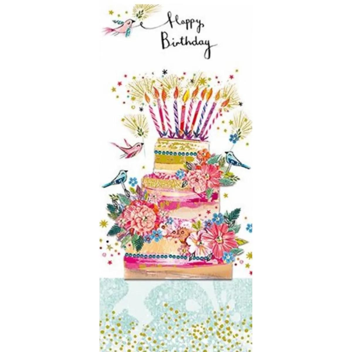 Rođendanska čestitka CAKE MONEY WALLET 