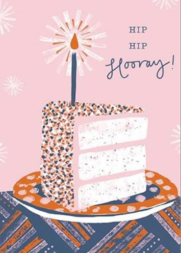 Rođendanska čestitka HIP HIP HOORAY 