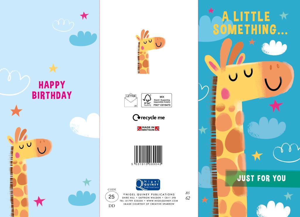 Rođendanska čestitka ŽIRAFA 