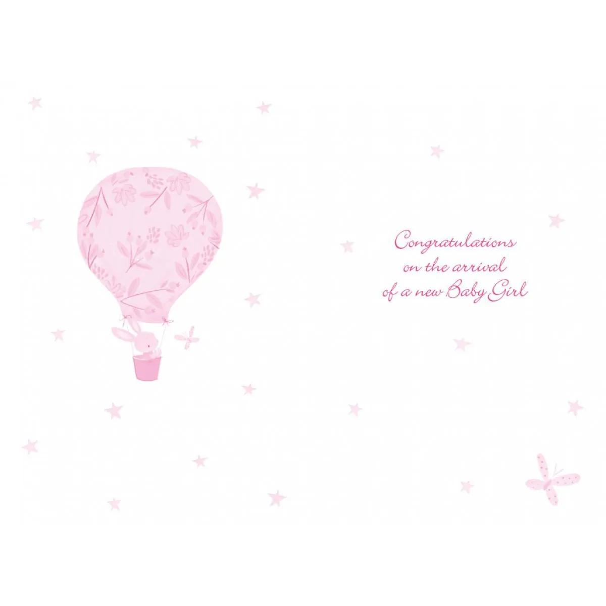 Čestitka PINK BALLOON 