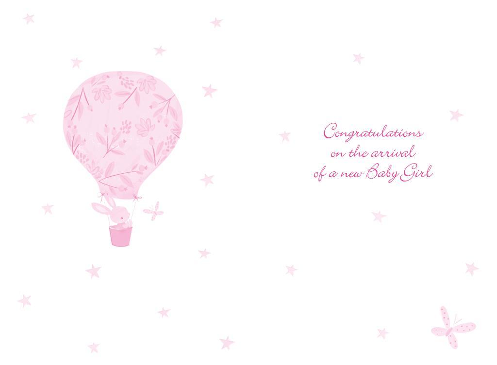 Čestitka PINK BALLOON 