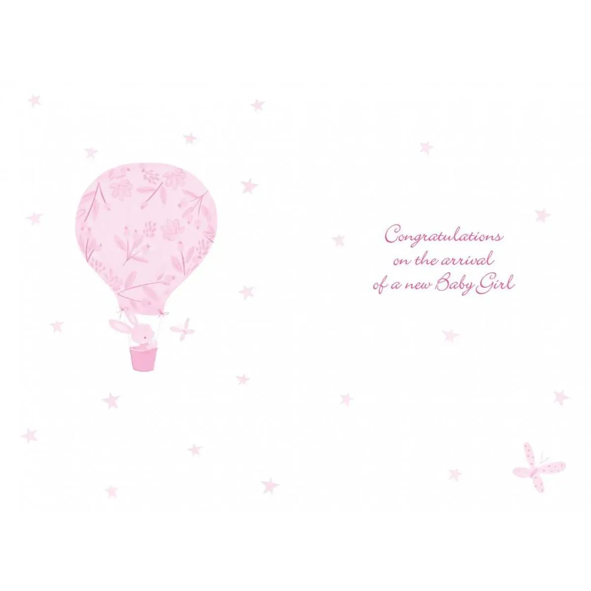 Čestitka PINK BALLOON 