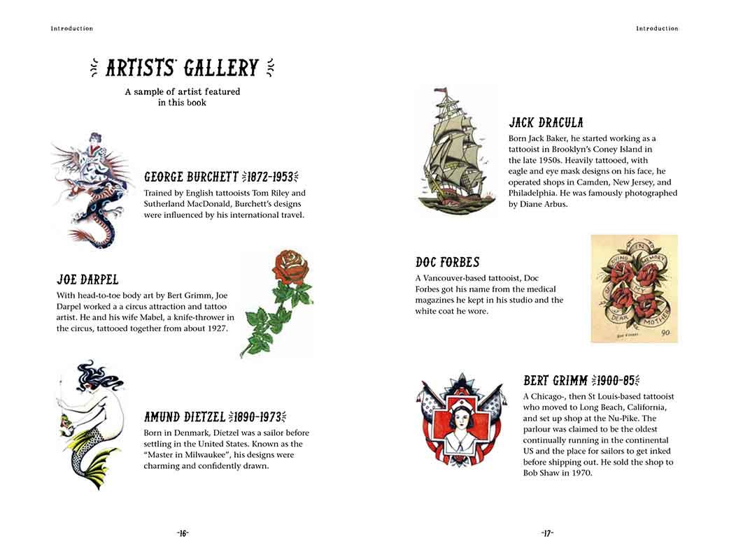 VINTAGE TATOOS A Sourcebook for Old-School Designs and Tattoo Artists 
