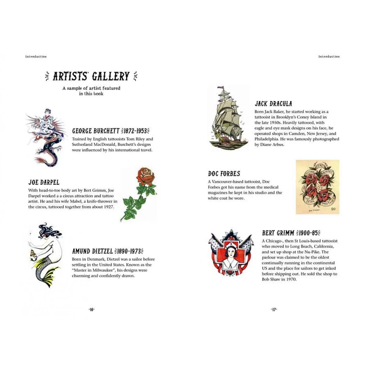 VINTAGE TATOOS A Sourcebook for Old-School Designs and Tattoo Artists 