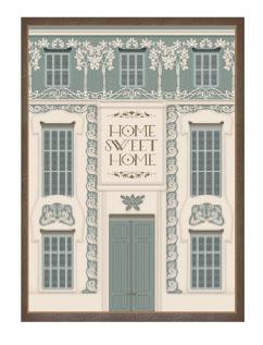 Kutija u obliku knjige HOME 28x20x8cm (M) 