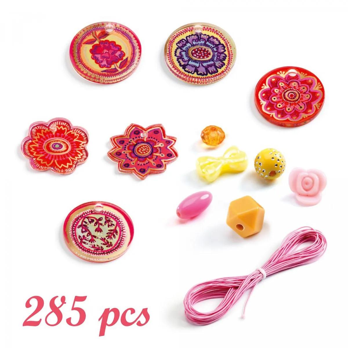 Kreativni set - perlice ABUNDANCE BEADS Flowers 