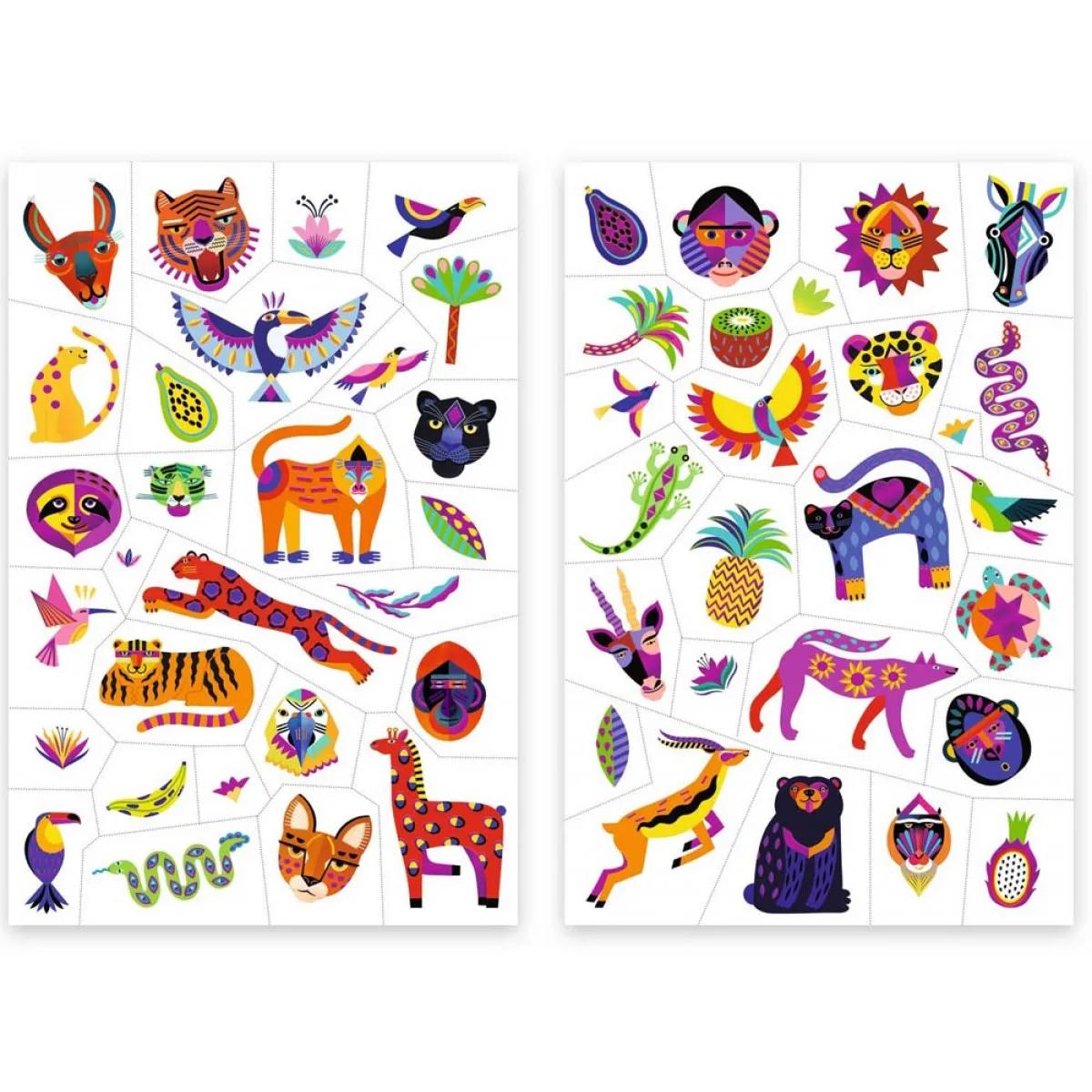 Privremene tetovaže EGZOTIČNE ŽIVOTINJE 