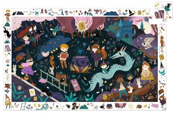 Slagalica ČAROBNJACI - 54 kom 