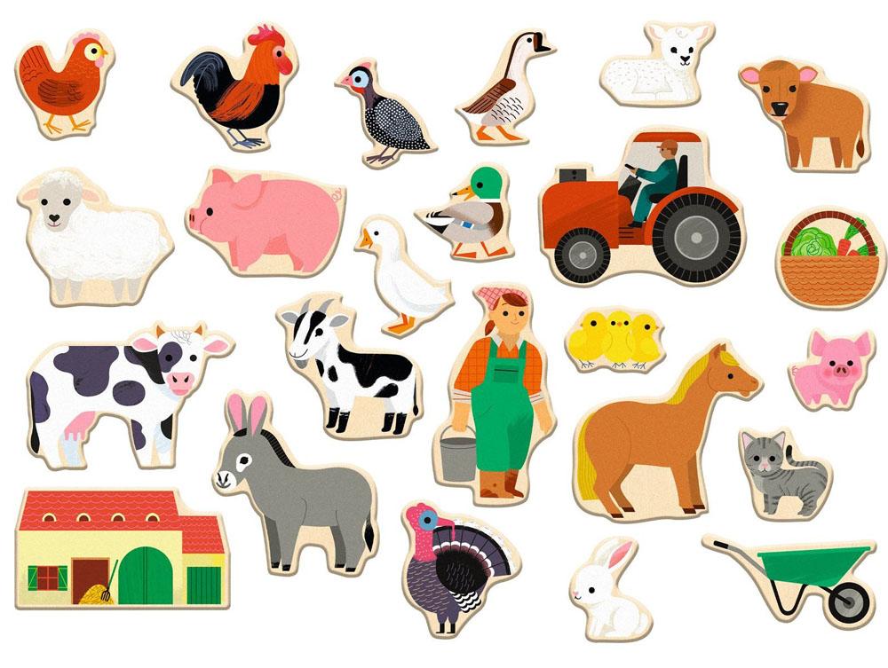 Edukativna slagalica FARMIX 