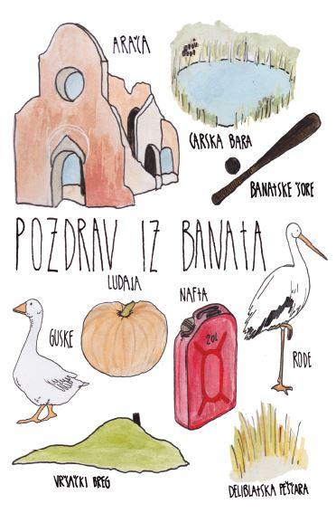 RAZGLEDNICA SREM BANAT I BAČKA 