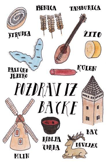 RAZGLEDNICA SREM BANAT I BAČKA 