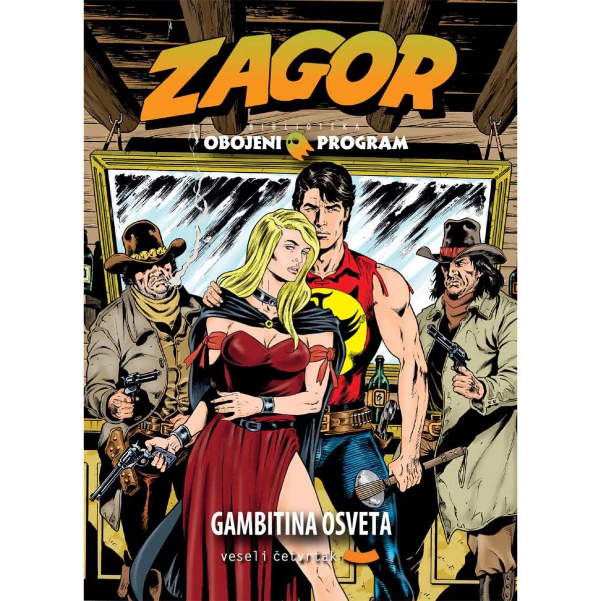 OBOJENI PROGRAM 58 ZAGOR,GAMBITINA OSVETA 