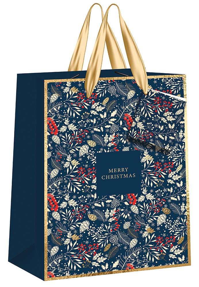 Novogodišnja ukrasna kesa 33x46x10cm 