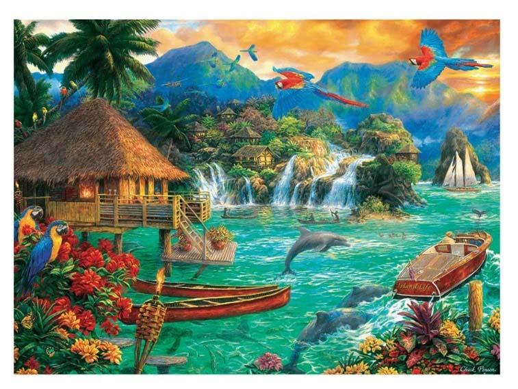 Puzzle 3000 ISLAND LIFE 