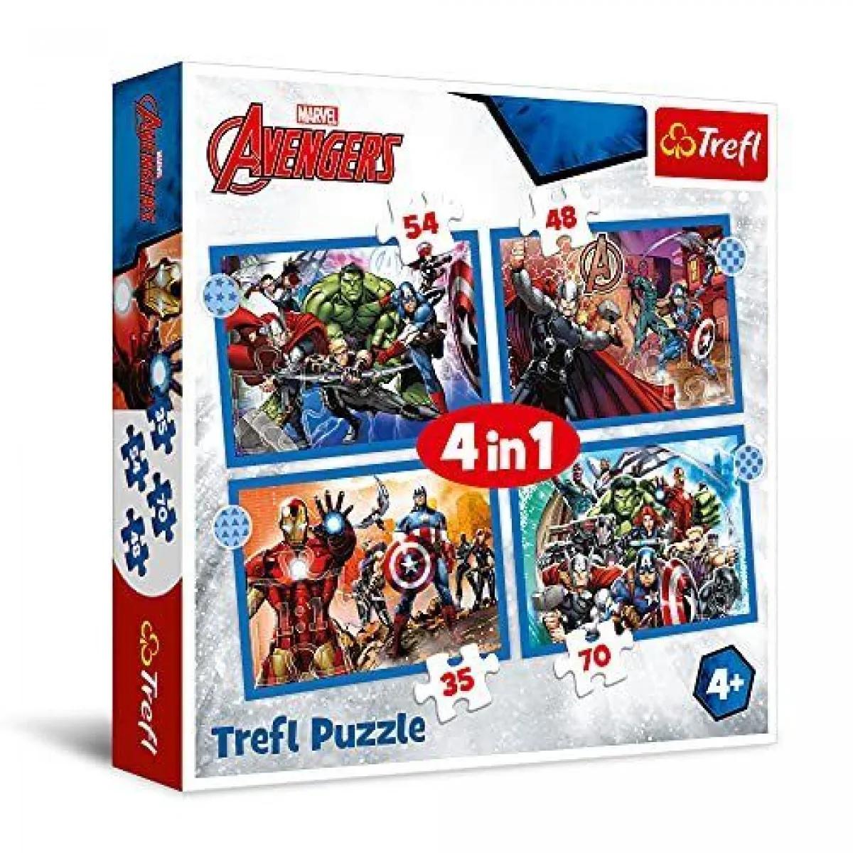 Set 4 dečije slagalice AVENGERS 