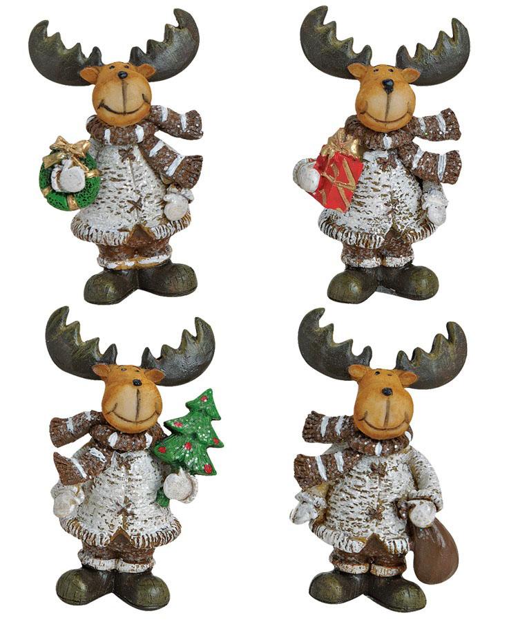 Novogodišnja figura IRVAS SA ŠALOM 7cm 