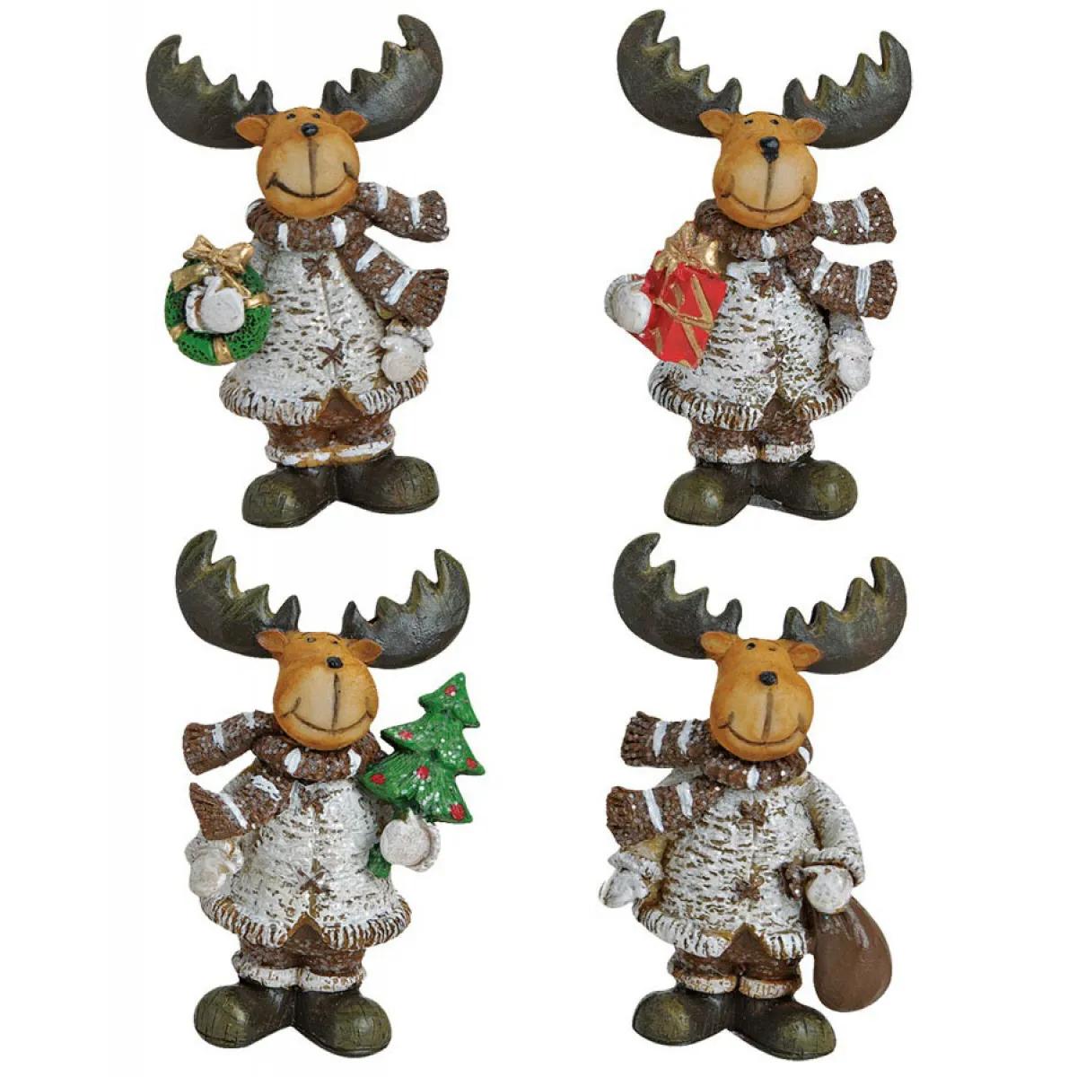 Novogodišnja figura IRVAS SA ŠALOM 7cm 