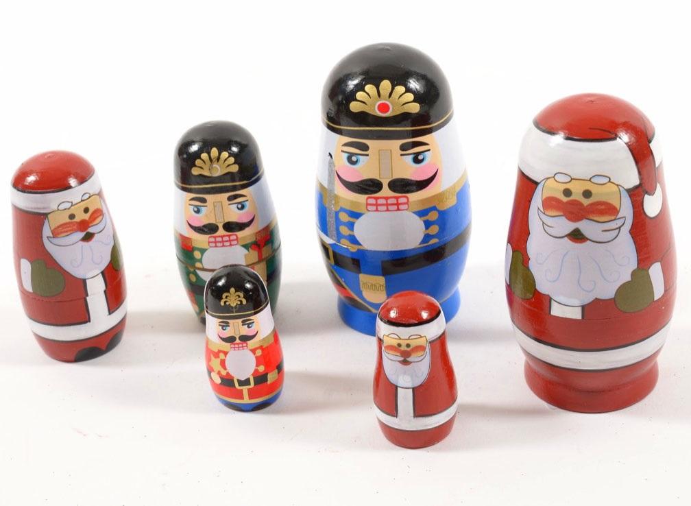 Novogodišnje figurice BABUŠKA 1/3 