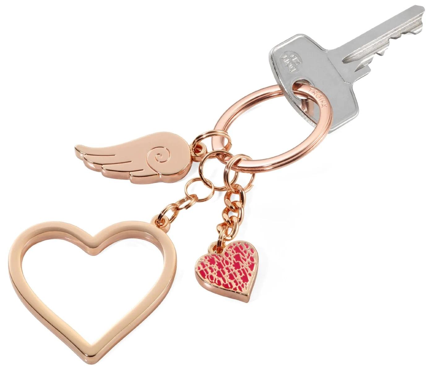Privezak za ključeve LOVE IS IN THE AIR (dva motiva) 