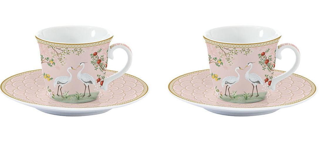 Set dve šoljice za kafu JARDIN DE REVES - 80ml 