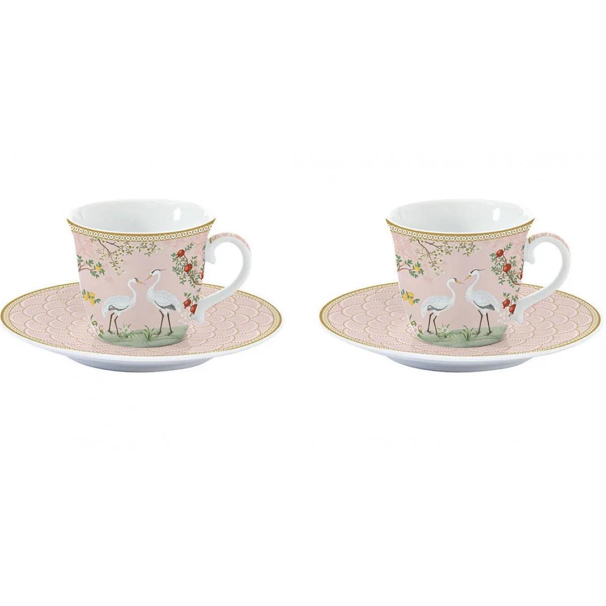 Set dve šoljice za kafu JARDIN DE REVES - 80ml 