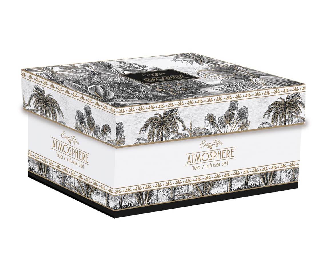 Čajnik sa dve šolje RETRO JUNGLE 