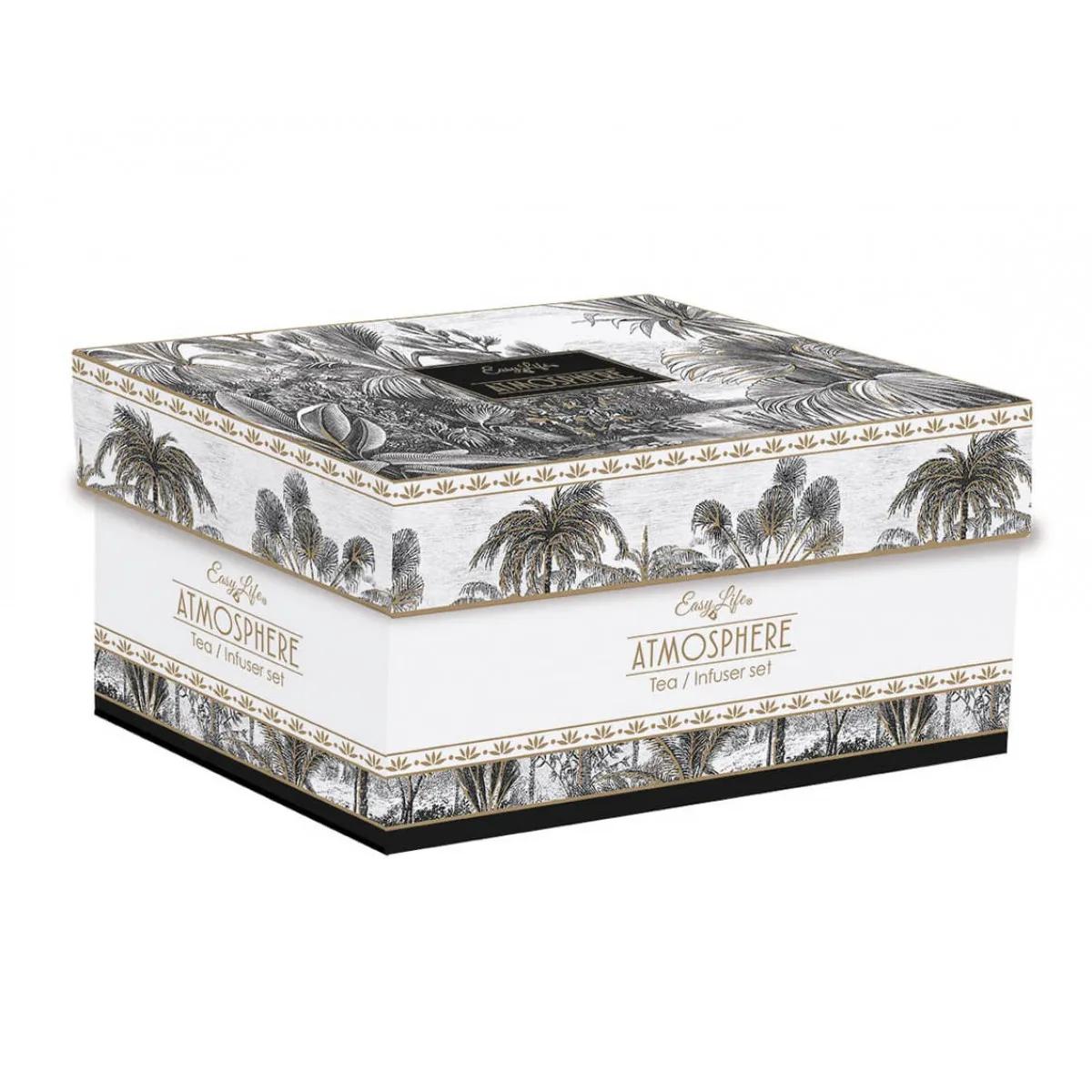 Čajnik sa dve šolje RETRO JUNGLE 