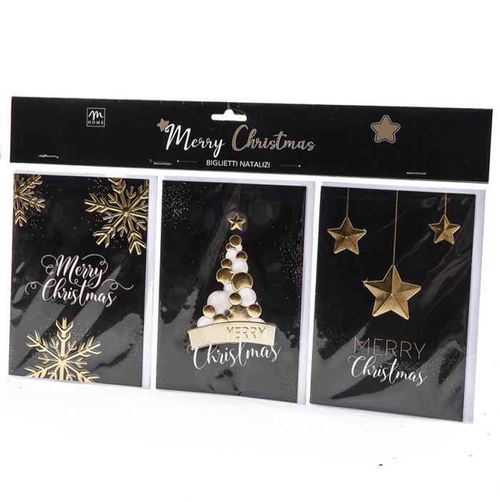 Set tri NOVOGODIŠNJE ČESTITKE 