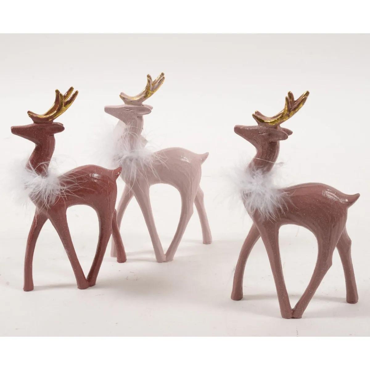 Ukrasna figurica JELEN - 12x4x20,5cm 