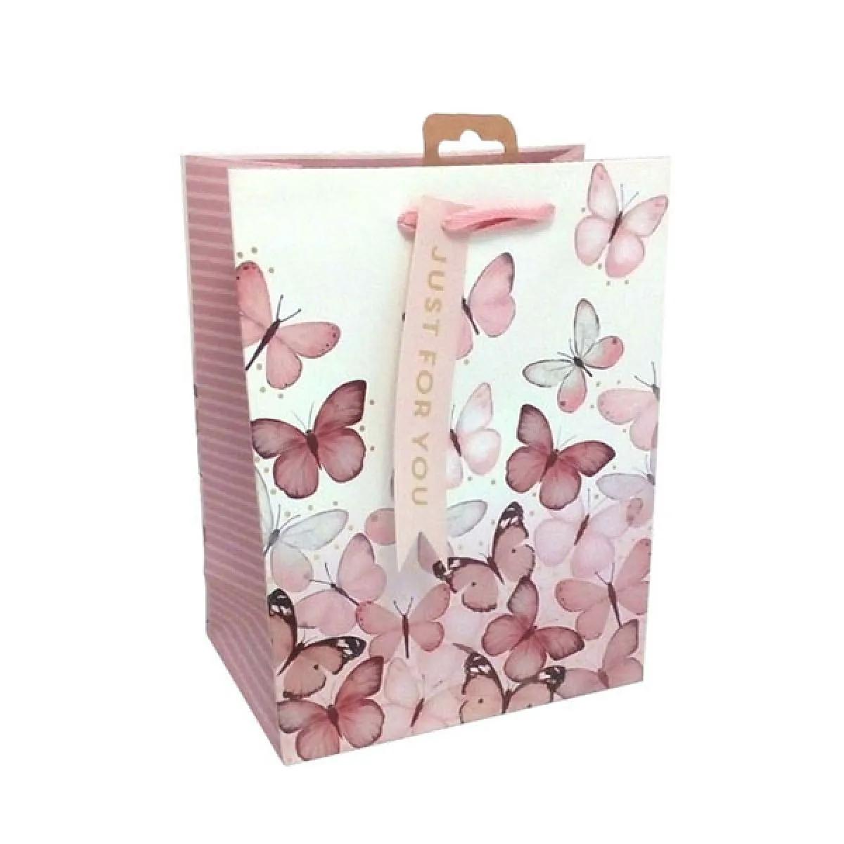 Ukrasna kesa PRETTY BUTTERFLIES M 21x25x10 cm 