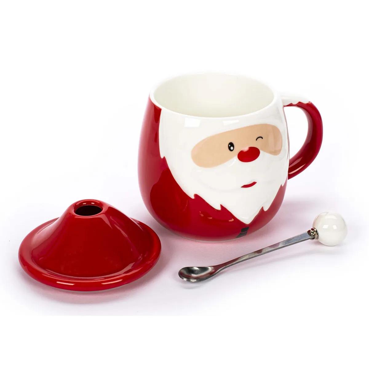 Šolja sa poklopcem i kašikom NOVA GODINA 