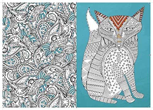 THE ART THERAPY ANTI STRES COLOURING BOOK 