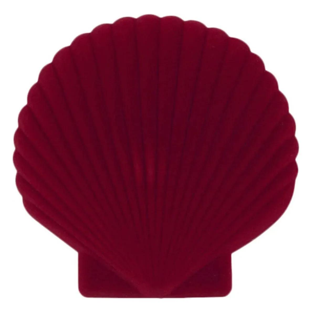 Kutija za nakit ŠKOLJKA Crvena 