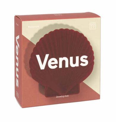 Kutija za nakit ŠKOLJKA Crvena 