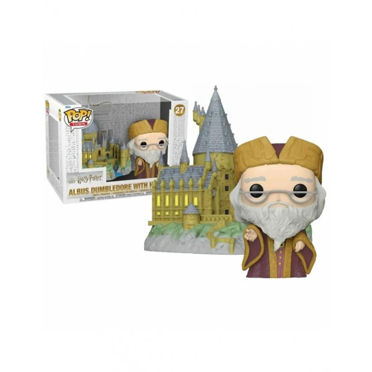 Figurica HARRY POTTER POP! - DUMBLEDORE WITH HOGWARTS 
